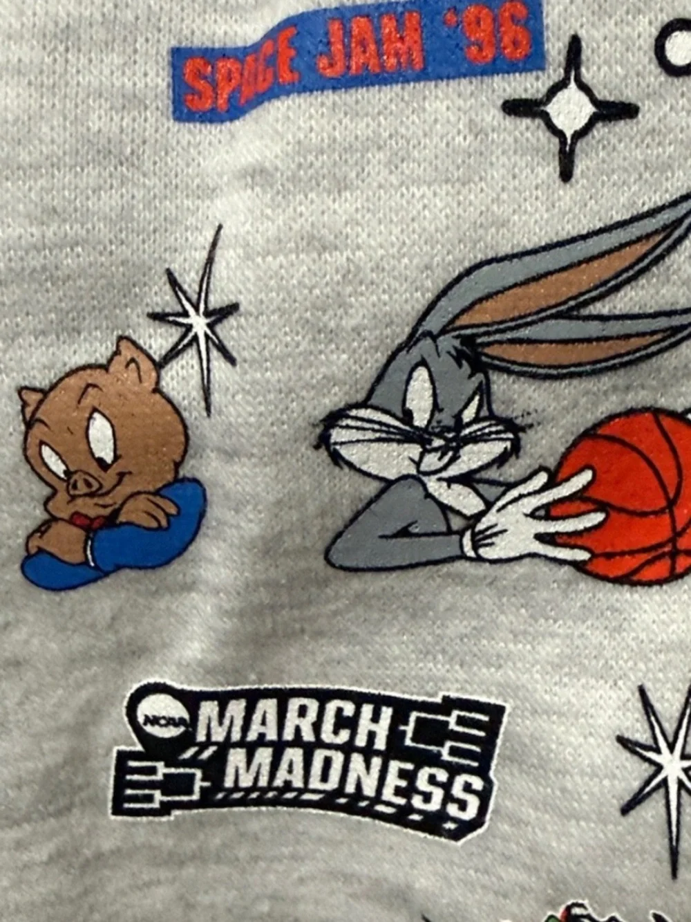 Champion NCAA Tune Squad Space Jam Sweatpants March Madness retail  $50